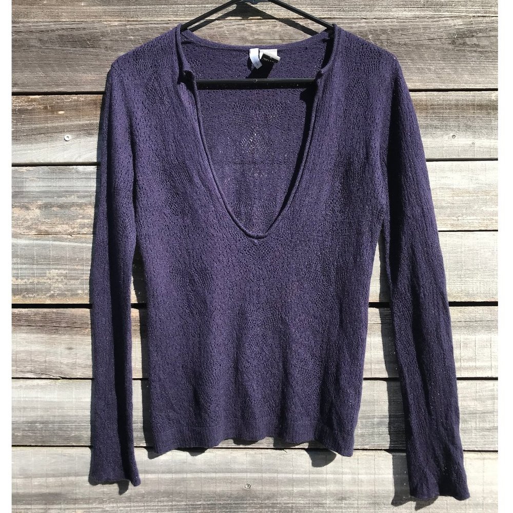 Anthropologie Silk+Cashmere Lacy Light Sweater